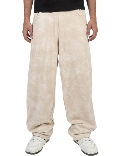 Flux Wide-Leg Pants — Sand Beige