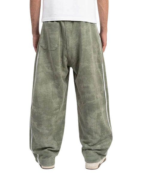 Flux Wide-Leg Pants — Olive Green